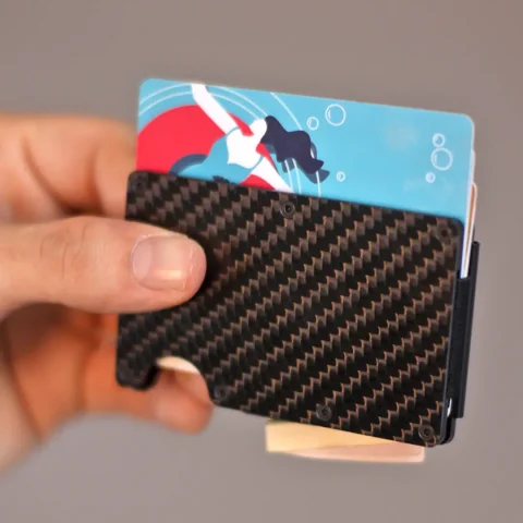 Carbon fiber wallet